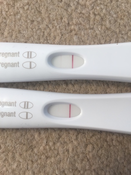 Have I got a faint positive?