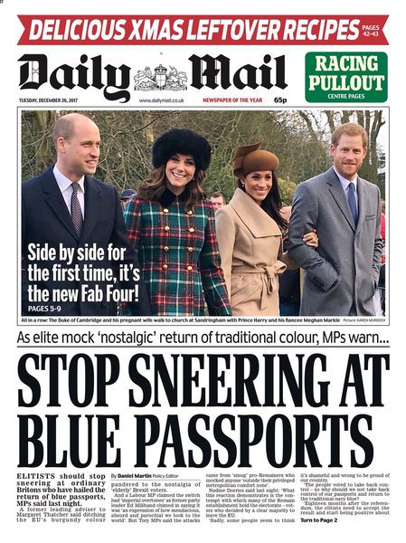 Does anyone actually care about blue passports?