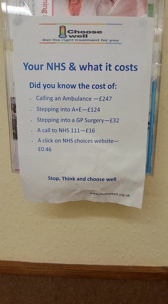 To think this was a gross misuse of the emergency services