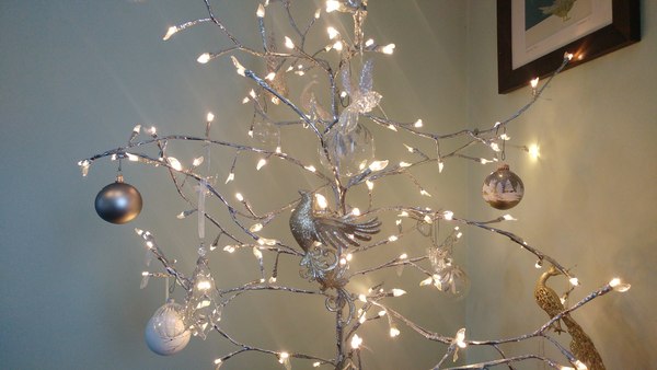 Taking the tree down!