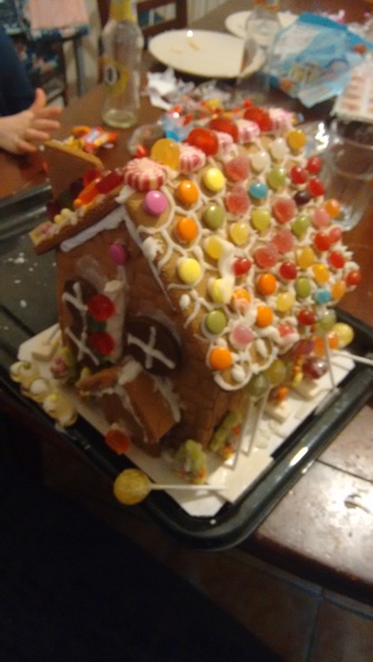 Fecking bastarding gingerbread house