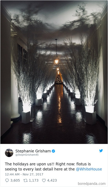 To be relieved that Trump is bringing Christmas back?