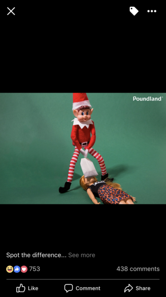 To think Poundland ad is not “genius” and is actually a bit I appropriate?
