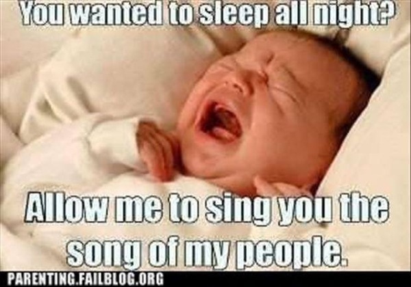 The great non-sleepers, newborn and beyond.