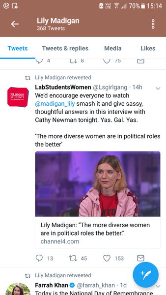 Lily Madigan - C4 news tonight