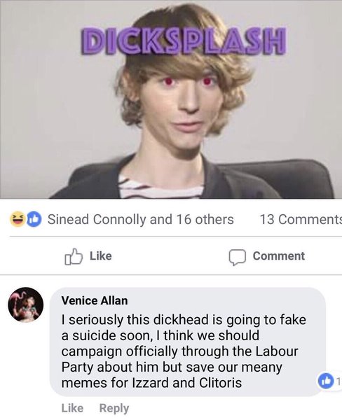 Woman kicked out of Labour's Women's Network party because her views might make a MALE feel unsafe