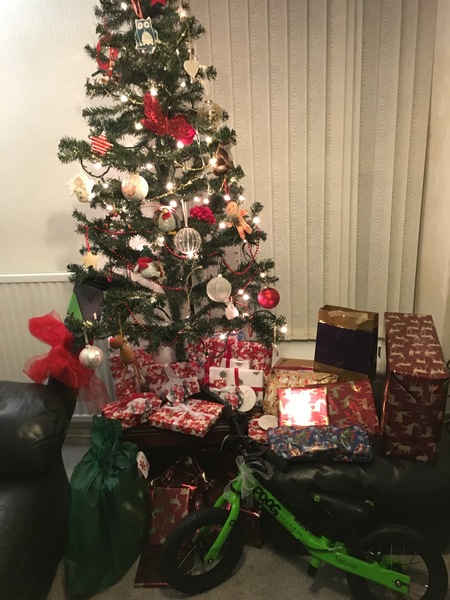To want a peek at your tree?