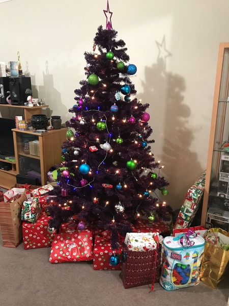 To want a peek at your tree?