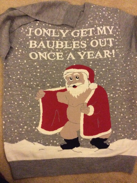 To bleedin' hate Christmas jumper day?