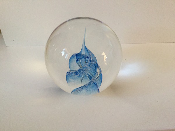 Ashes to glass?