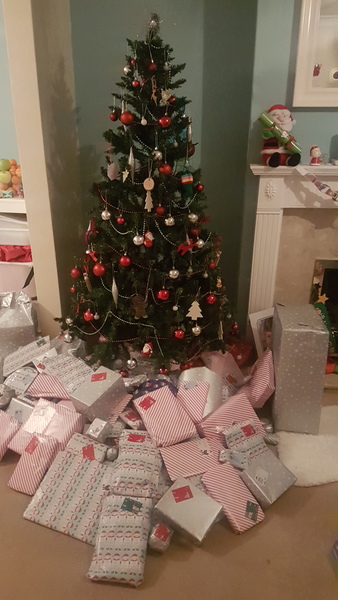 To want a peek at your tree?