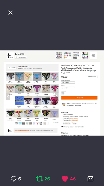 Company selling miniature plastic penises for transboys under 5 years old to wear