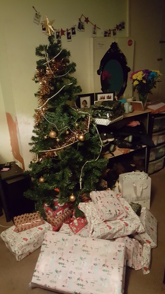 To want a peek at your tree?