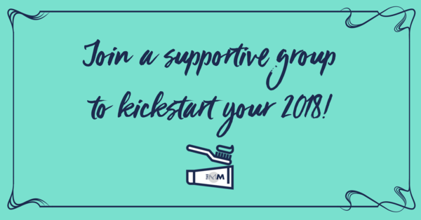 Kickstart 2018 with a supportive group