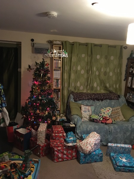 To want a peek at your tree?
