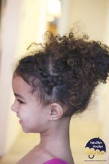 To DD (aged 7) having short, curly hair