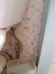 Leaking toilet tank