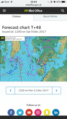 Massive low pressure hitting France and channel islands?