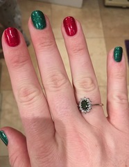 No aibu but let's see your Christmas nails