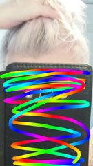 Head shave to go grey