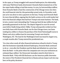 ‘Uneasy lies the head that wears the crown’ - as it should be! Trump thread continued.