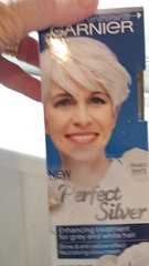 Head shave to go grey