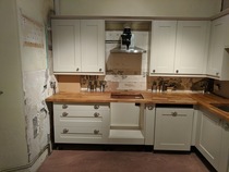 So who's having a new kitchen installed at the moment?