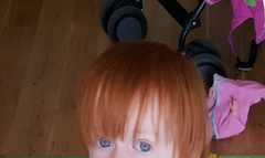 To be surprised by his colour?