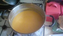 To tell fibs for a soup recipe