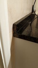 Removing granite upstands