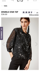 Zoe Ball's blouse on It Takes Two - now