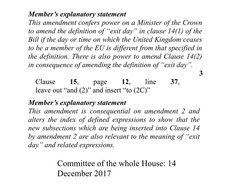 Westministenders: Rebel Rebel Your Brexit is a Mess.