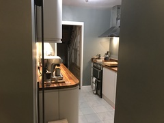 So who's having a new kitchen installed at the moment?