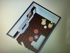 Please help - layout and furniture arrangement for a long living room