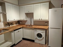 So who's having a new kitchen installed at the moment?