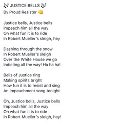 All we want for Christmas is an IMPEACHMENT!  Trump con't