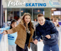 Win a family skating pass to the National Ice Centre this Christmas