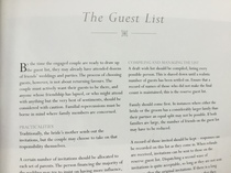 Should parents have a say in wedding guest list?