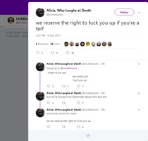 A letter to the TERFs