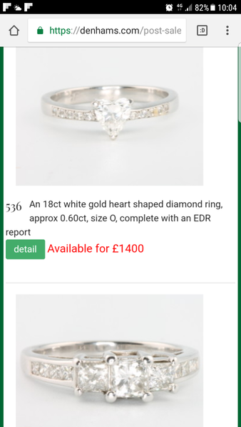 UK moissanite engagement ring?