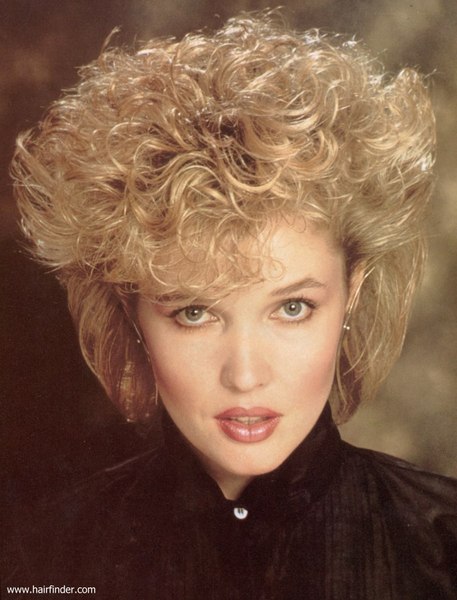 How did you wear your hair in the '80s?
