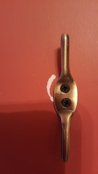 Wall damage from roman blind installation - make a fuss?