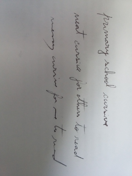 Why is cursive writing important?