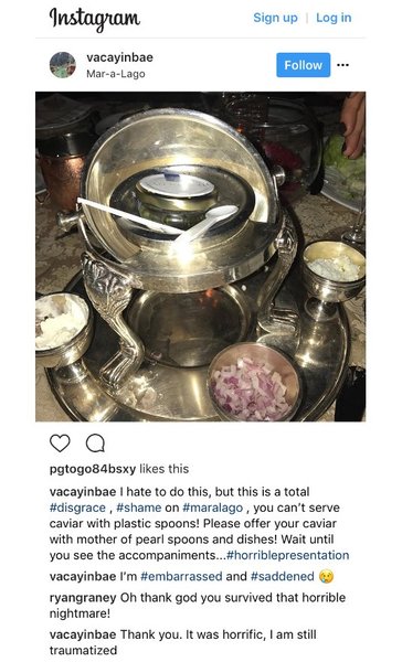 All Trump sees is green. All we see is a traitorous orange menace. Who is right? Place bets now!! (Trump continued)