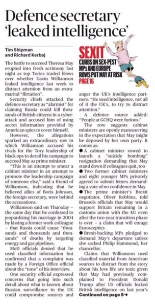 Westminstenders: Stuck in the twilightzone