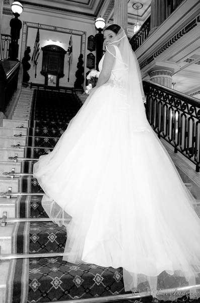 Small wedding, big dress(es). Odd?