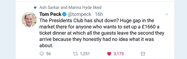 Westminstenders: Stuck in the twilightzone