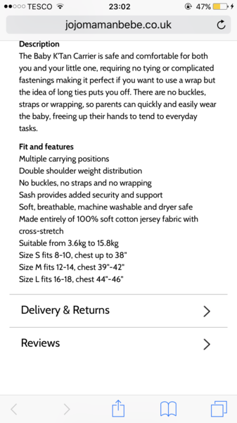 Help me with my sling buying