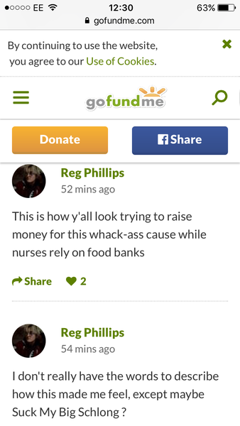 AIBU GoFundMe addiction