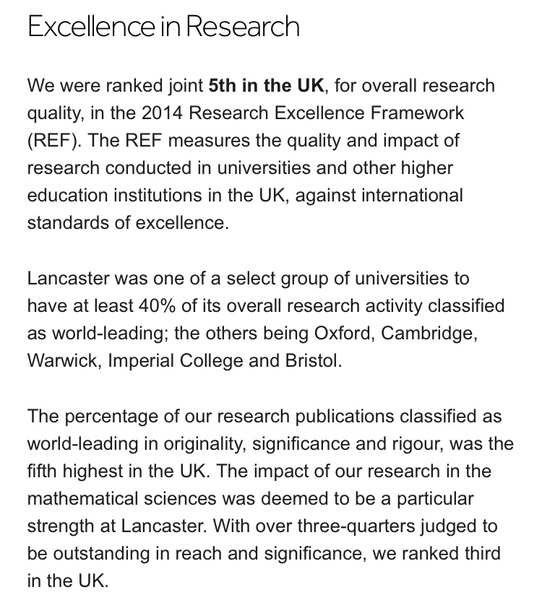 Maths at Exeter, Nottingham or Lancaster?